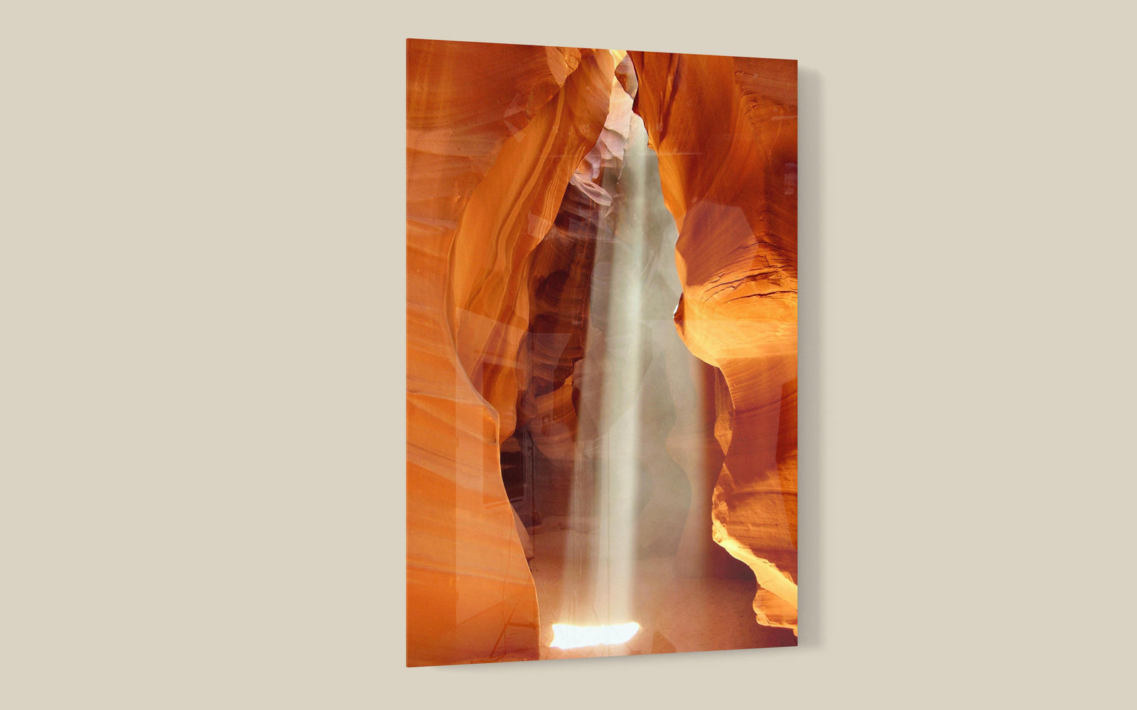 Metal print of Antelope Canyon. 