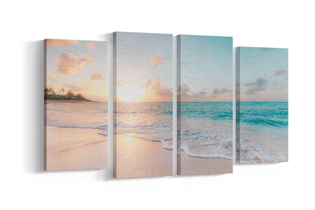 4 Panel Canvas Split